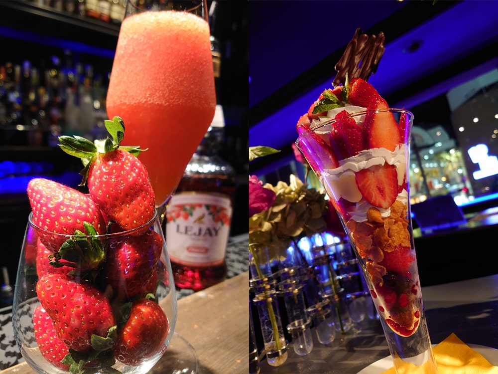 季節のフルーツメニュー